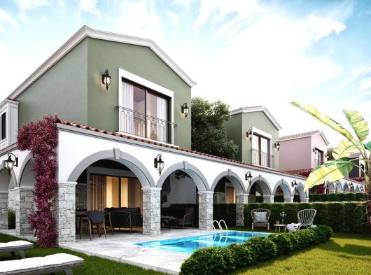 AYRICAKLI YAŞAMIN ADRESİ PROJEDE ÖZEL HAVUZLU 3+1 SIFIR VİLLALAR